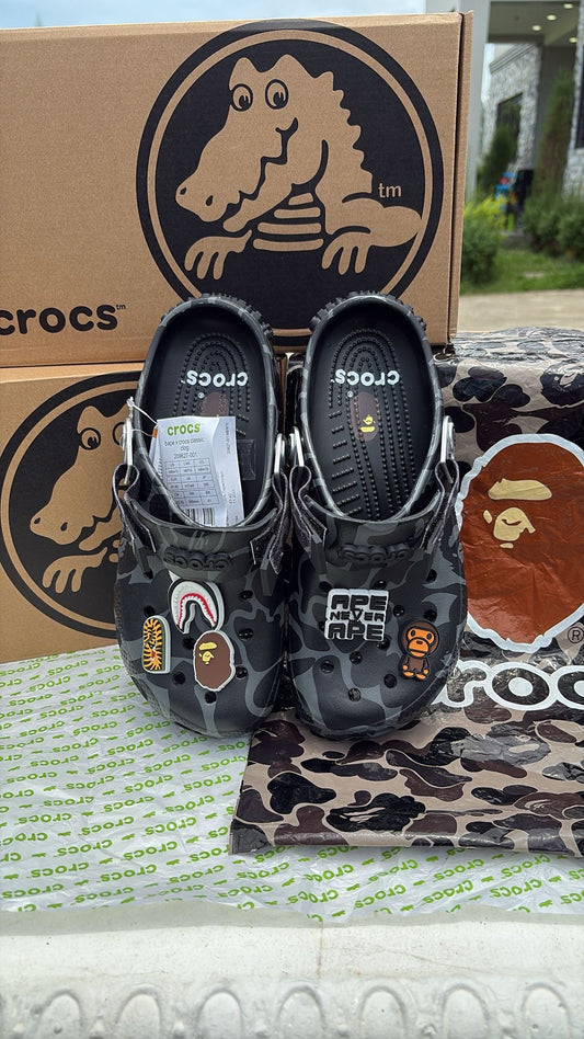 Bape Crocs "Black"