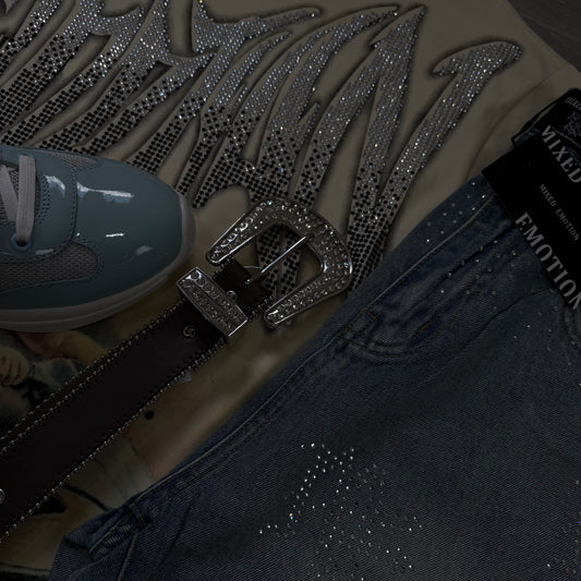 Rhinestone Belt