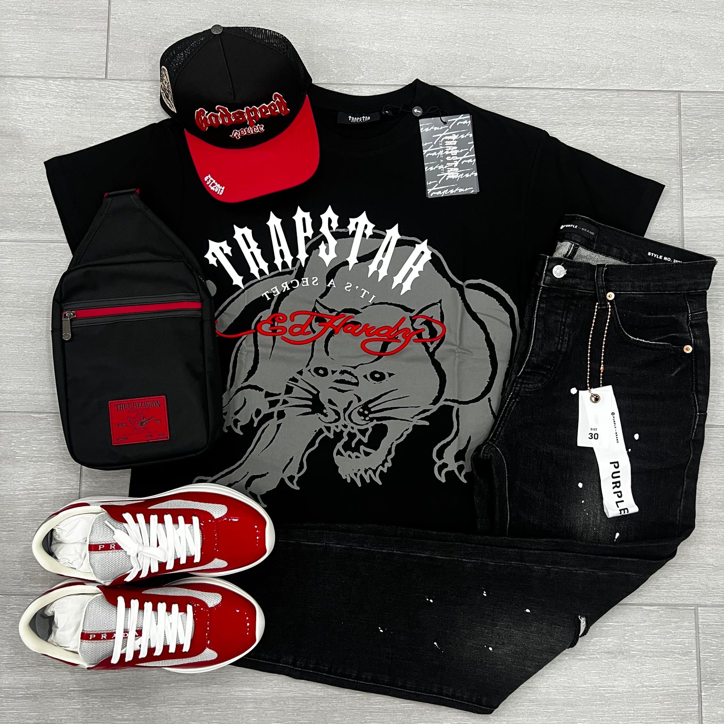 Trapstar x Ed Hardy