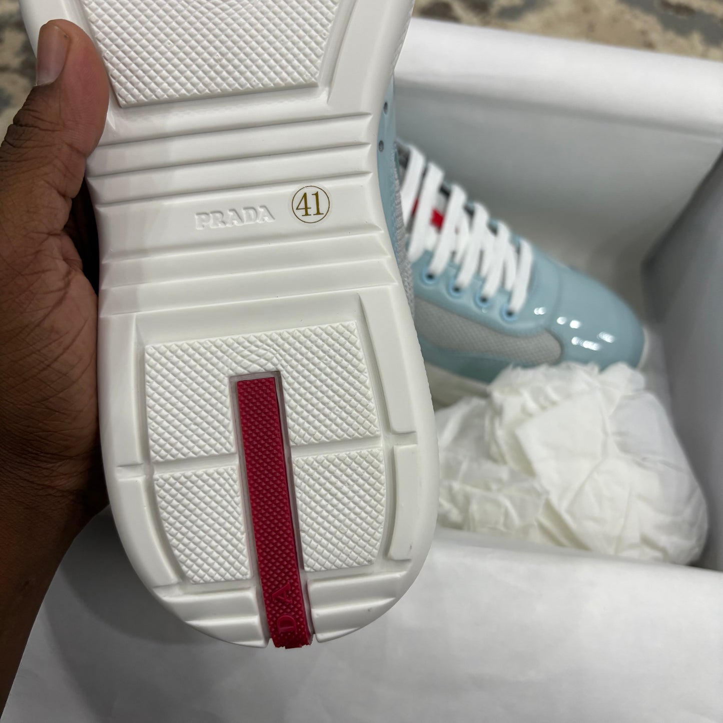 Prada America Cups "Teal"