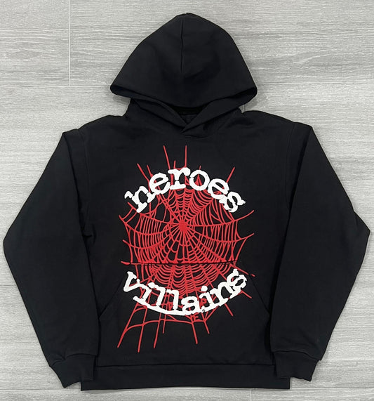 Sp5der Hoodie "Black"